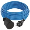 Emos Ilgintuvas P01510W, 10 m, mėlyna, 250 V, 16 A, 1 lizdas, IP44, PVC, vaikų apsauga