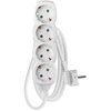 Emos Ilgintuvas P0421, 1,5 m, 4× 2P + PE, balta, PVC, 3680 W, vaikų apsauga