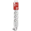 Emos Ilgintuvas P0523R, 3m, 5×2P+PE VOKIŠKAS, PVC, 3680W, vaikų apsauga
