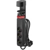 Emos Ilgintuvas P1321PD, 1,5 m, 3× 2P + PE, 2× USB-A QC 3.0 18 W, 1× USB-C PD 20 W, 3680 W, PVC, vaikų apsauga