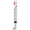 Emos Ilgintuvas P1622, 2m, 6x2P+PE, jungiklis, PVC, 2300W, vaikų apsauga