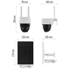 Emos lauko kamera IP-1200 WASP H4067, 5MPx, 9 200 mAh, IP44, 135°, naktinis matymas, dvipusis ryšys