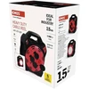 Emos Lauko prailginimo ritė P08215, 15 m, 4 lizdai, 230 V, 13 A, IP44, LED 20 W/1600 lm/6500 K