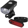 Emos LED Front Rear Rechargeable Bike Flashlight P3923, 90 lm