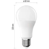EMOS LED žárovka Classic A60 13W
