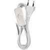 Emos Jungiamasis laidas su jungikliu KF-HK-1 H03VVH2-F 2x0,75 3m balta (S08273)