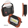 Emos P4113 COB LED darbinė lempa, 700 lm, 4×AA, 3 režimai, IP43, atspari smūgiams, 35 m