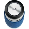 Emsa Emsa Tea Mug thermal tea mug 0.4 liters (mėlynas/transparent, glass, screw cap)