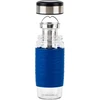 Emsa Emsa Tea Mug thermal tea mug 0.4 liters (mėlynas/transparent, glass, screw cap)