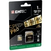 Micro SDXC atminties kortelė UHS-I U3 V30 A2 Emtec SpeedIN Pro, 1 TB