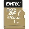 Micro SDXC atminties kortelė UHS-I U3 V30 A2 Emtec SpeedIN Pro, 1 TB