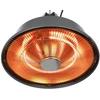 Eurom Partytent Heater Sail Pilkas pakabinamas infraraudonųjų spindulių šildytuvas palapinei 1500W IP24 carbon iki 15m2 pilka