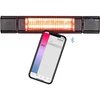 Eurom Terasos šildytuvas 334579, 2000 W, IP65, 185 cm maitinimo laidas, Bluetooth valdymas, LED apšvietimas