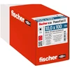 Drėkintuvas Fischer fischer medinė konstrukcinė varžtas PowerFast II 10.0x100 plokščia galva TX (50 vnt., dalinis sriegis, cinkuotas)
