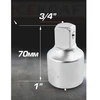 Forcekraft Adapteris 1''(F) x 3/4'' (M)