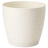 Gėlių vazonas Form Plastic Petit 3030, plastikinis, baltos spalvos.