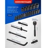 Įrankių rinkinys Forsage Įrankių rinkinys 1/2" 24 vnt. (8-32 mm) (6 briaunų)