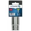 HOGERT Galvutės 1/2", šešiakampės, CrV plienas, 14 mm DIN 3124