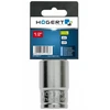 HOGERT Galvutės 1/2", šešiakampės, metrinės, CrV plieno, 36 mm DIN 3124