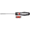 Gedore Raudona magazine ratchet screwdriver 13in1, 1/4 - juodas / red, with 13 bits - 3301337