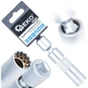 Geko Plonasienė veržliaraktinė galvutė su vyriu žvakėms 16mm 3/8'' CrV (100)