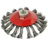 Geko Szczotka druciana boczna pleciona 115mm M14 (G00606)