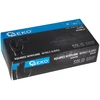 Geko SOLID GRIP nitrilo pirštinės, 50 vnt., M dydis, juodos (10)