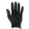 Geko SOLID GRIP nitrilo pirštinės, 50 vnt., M dydis, juodos (10)