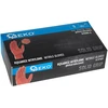 Geko Nitrilinės pirštinės SOLID GRIP 50 vnt. dydis S oranžinės (10)