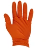 Geko Nitrilinės pirštinės SOLID GRIP 50 vnt. dydis S oranžinės (10)