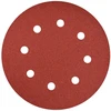 Indasa Šlifavimo popierius diskui su skylutėmis 190 mm P120 (10 vnt. pakuotė) /Gipso šlifuokliui/ (10/1000)