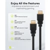 Goobay 80103 Soft HDMI High-Speed kabelis su Ethernet | Soft | 2 m