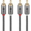 Goobay Gogobay Plus stereo kabelis, 5,0 m