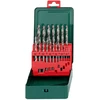 Grąžtas Grąžtų rinkinys metalui Ø1-10mm HSS-G, 19 vnt., Metabo