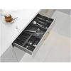 GTV AXISPRO under orkaitė drawer system, 69mm 450mm, anthracite