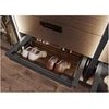 GTV Drawer Elite for shoes 700 mm with soft closing, pilka anthracite