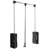 GTV Wardrobe lift 83/115 steel