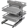 GTV MovixPro retractable corner for cabinet with front 500 mm anthracite RAL 7024