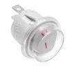 GTV Apvalus svirtinis jungiklis, Baltas, IP44, maks. 1300 W, maks. 230 V