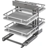 GTV MovixPro sliding corner for a cabinet 450 mm anthracite RAL 7024