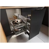 GTV MovixPro sliding corner for a cabinet 450 mm anthracite RAL 7024