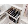 GTV Drawer Elite for trousers 800 mm with soft closing, baltas