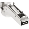 GTV SilentoPro hydraulic hinge, twin, eccentric depth adjustable arm