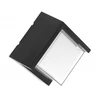 GTV LED façade luminaire CANTI II,12W,1000lm,AC220-240V,50/60Hz,IP65,4000K, juodas
