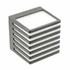Lauko sieninis LED šviestuvas SIROLO, 10W, 1000lm, 4000K, IP54, Grafito Spalvos, GTV