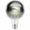 GTV LED ŠVIESOS šaltinis, pilkos spalvos, A-G, G95, 2700K, E27, 8,0W, AC220-240V, 360°, 720lm,