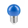 GTV Mėlyna ŹRÓDŁO ŚWIATŁA LED, B45C, Mėlynas, E27, 1,0W, AC220-240V, 270°, 50lm