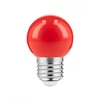 GTV LED LIGHT SOURCE, B45C, Raudonas, E27, 1,0W, AC220-240V, 270°, 50lm