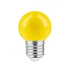 GTV LED LIGHT SOURCE, B45C, Geltonas, E27, 1,0W, AC220-240V, 270°, 50lm
