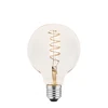 GTV LED LIGHT SOURCE, FILAMENT, SPIN, G95, E27, 4.0W, 265lm, 2200K, AC220-240V, 360°